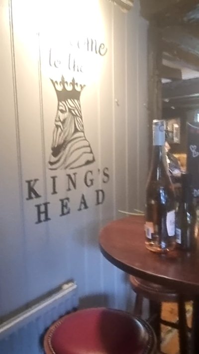 Valentine day booking at The King's Head